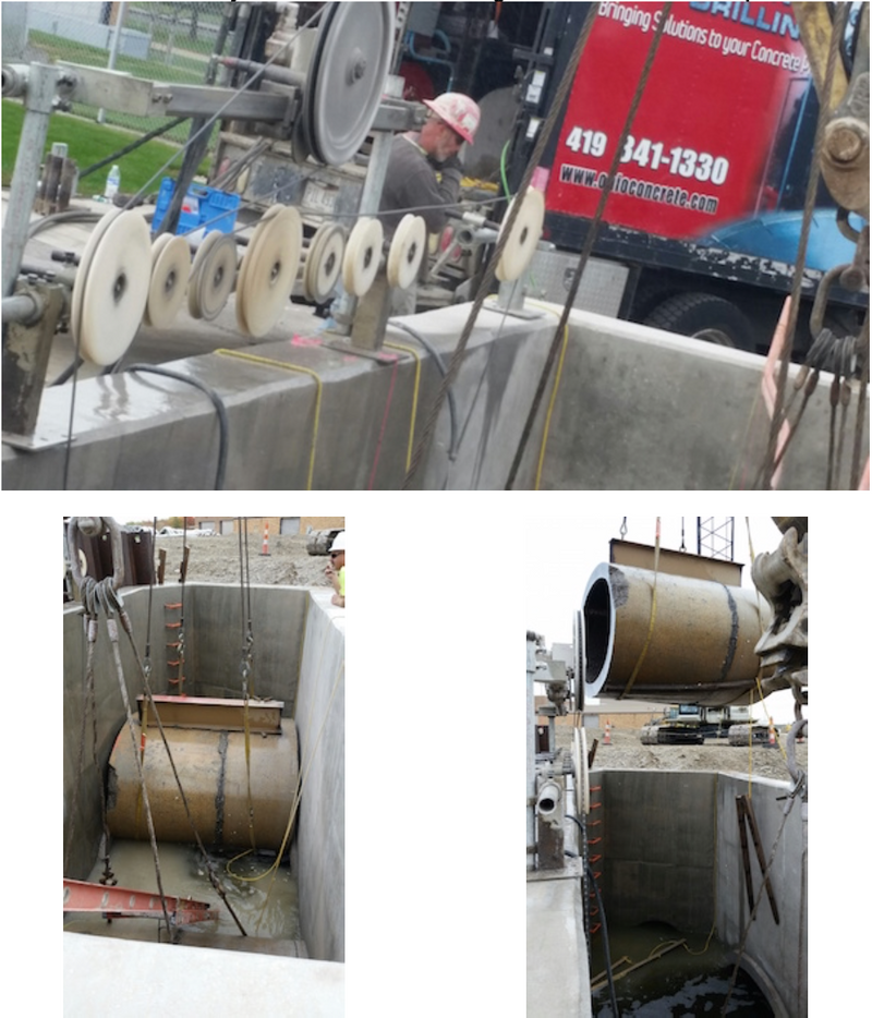 Concrete Wire Sawing - Ohio Concrete