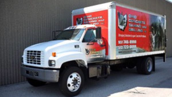 Ohio Concrete Advertising Truck