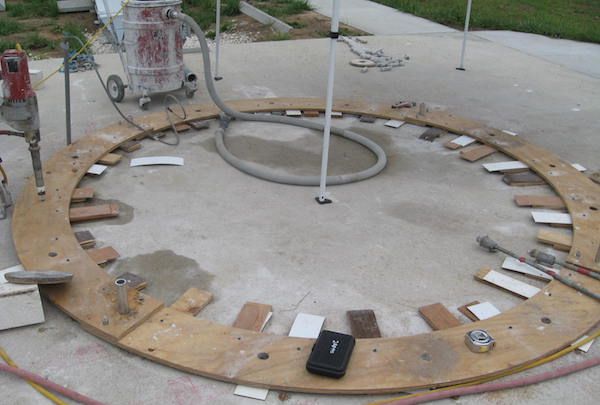 Tower- Concrete Footer Anchor Installation Tower- Concrete Footer Anchor Installation