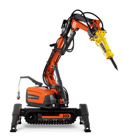 Demolition Robot With Hammer
