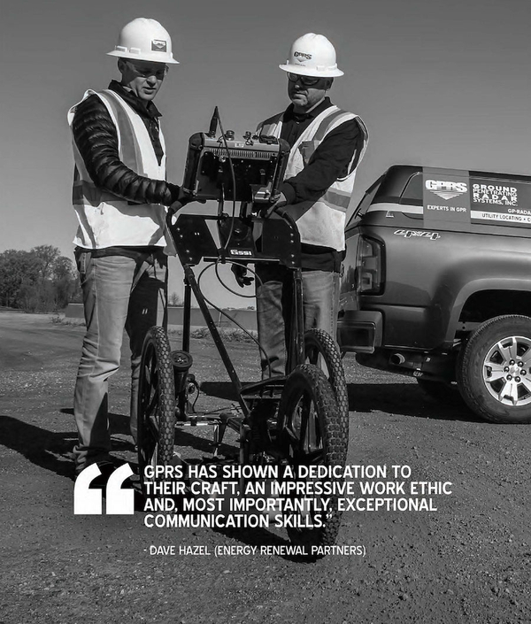 Ground Penetrating Radar Radiodetection Utility Locating Testimonial