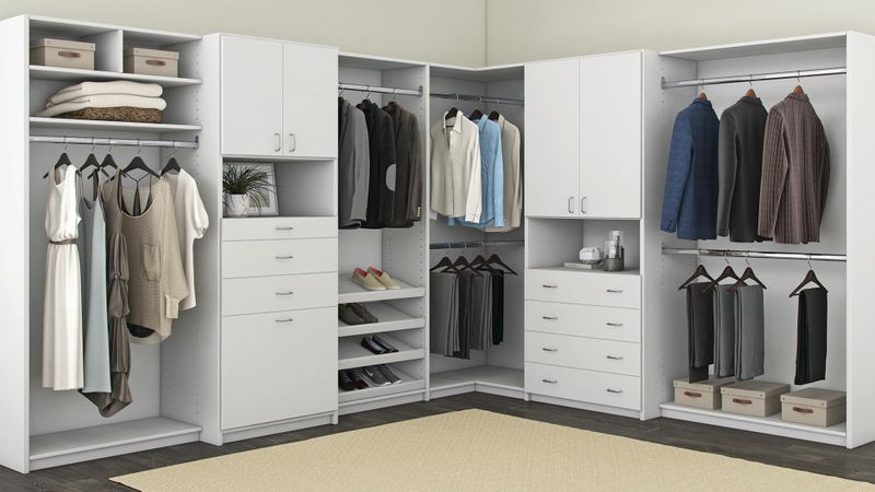 Master and Walk-In Closets in Danbury CT