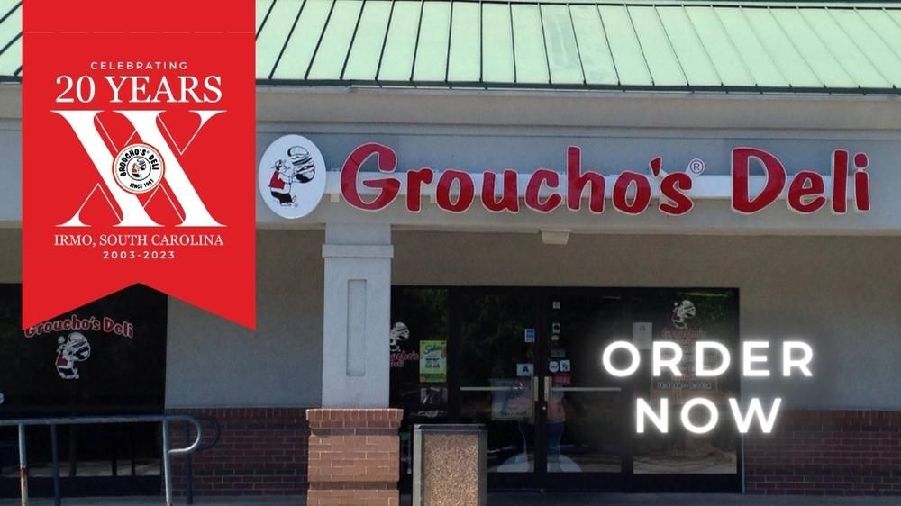 Order Now at Groucho's Deli Irmo