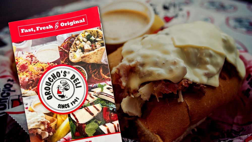 Groucho's Deli Menu Groucho's Deli Menu