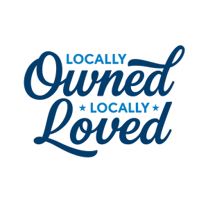 Locally owned, locally loved Homepage graphic