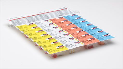 Sorted and packaged by your pharmacist, each dose is personalized just for you. Dispill Multi-Dose Packaging