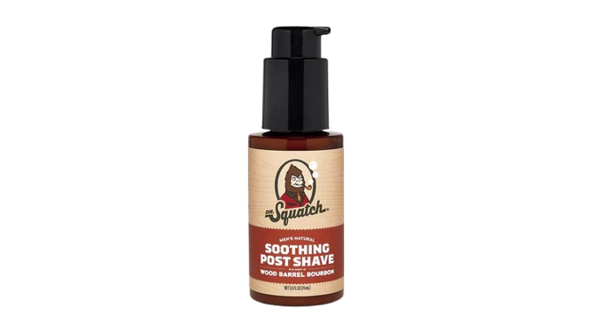 An old fashioned blend with aromas of spice, bourbon and oak in an all new lather. Soothing Post Shave Wood Barrel Bourbon