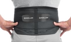 Lumbar Back Brace with Removable Pad