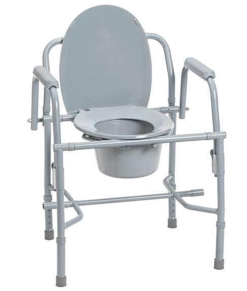Drop Arm Commode