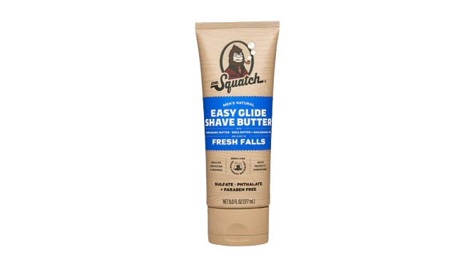Take the plunge into the refreshing scents of water, birch, and pine. Easy Glide Shave Butter Fresh Falls
