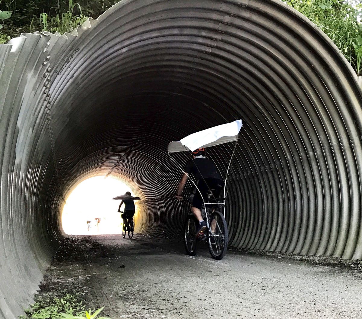 Keystone Trail, tunnel