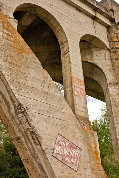 John Wayne Pioneer Trail, former Milwaukee Railroad; Central Washington, 2014. © Lana Bernberg 4 1/2 ft Drawing Ride 1 John Wayne Pioneer Trail.jpg