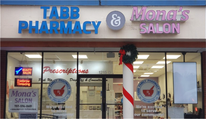 Tabb Family Pharmacy storefront
