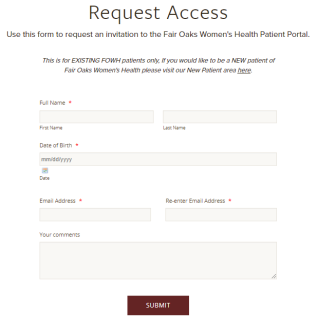 Patient Portal - Fair Oaks Womens Health
