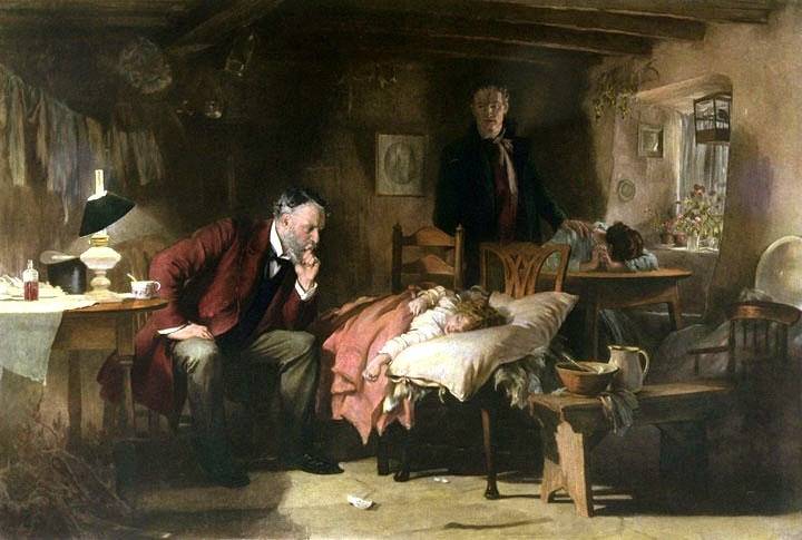 The Doctor (1891) by Luke Fildes