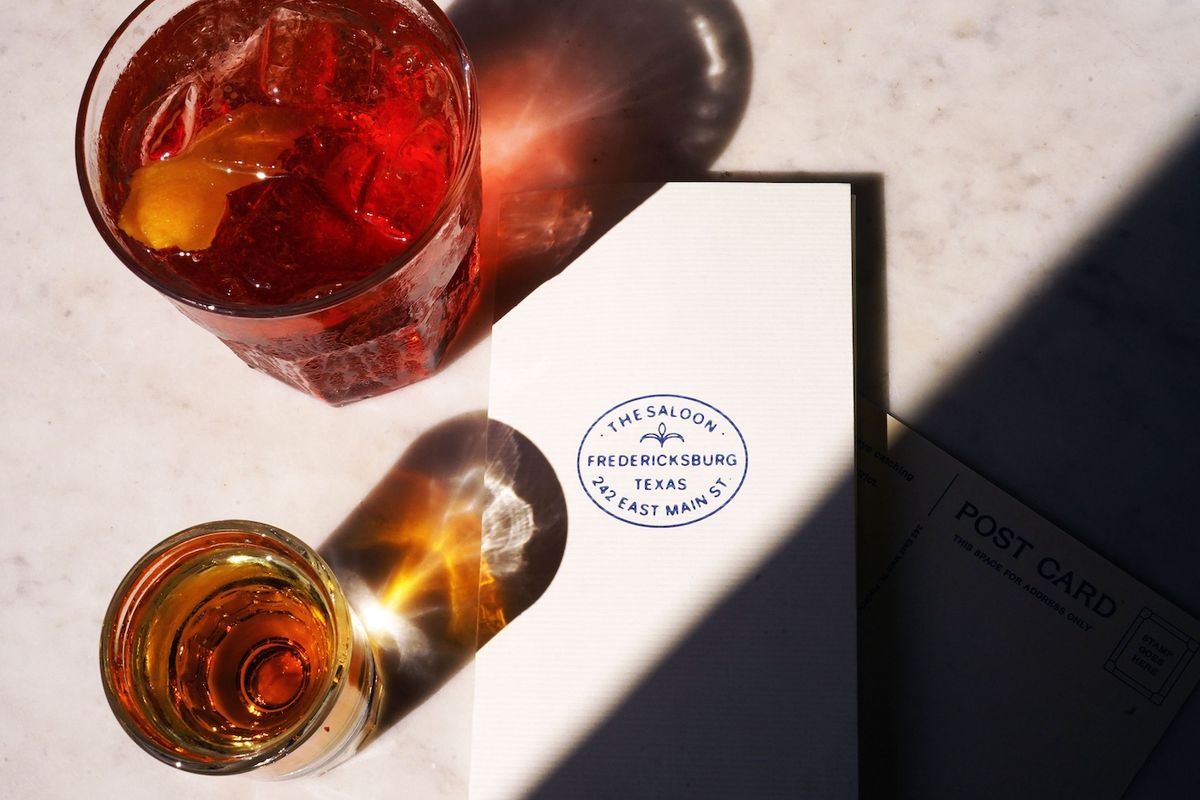 The Saloon Menu 