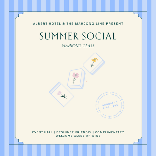 Summer Social Mahjong at Albert Hotel