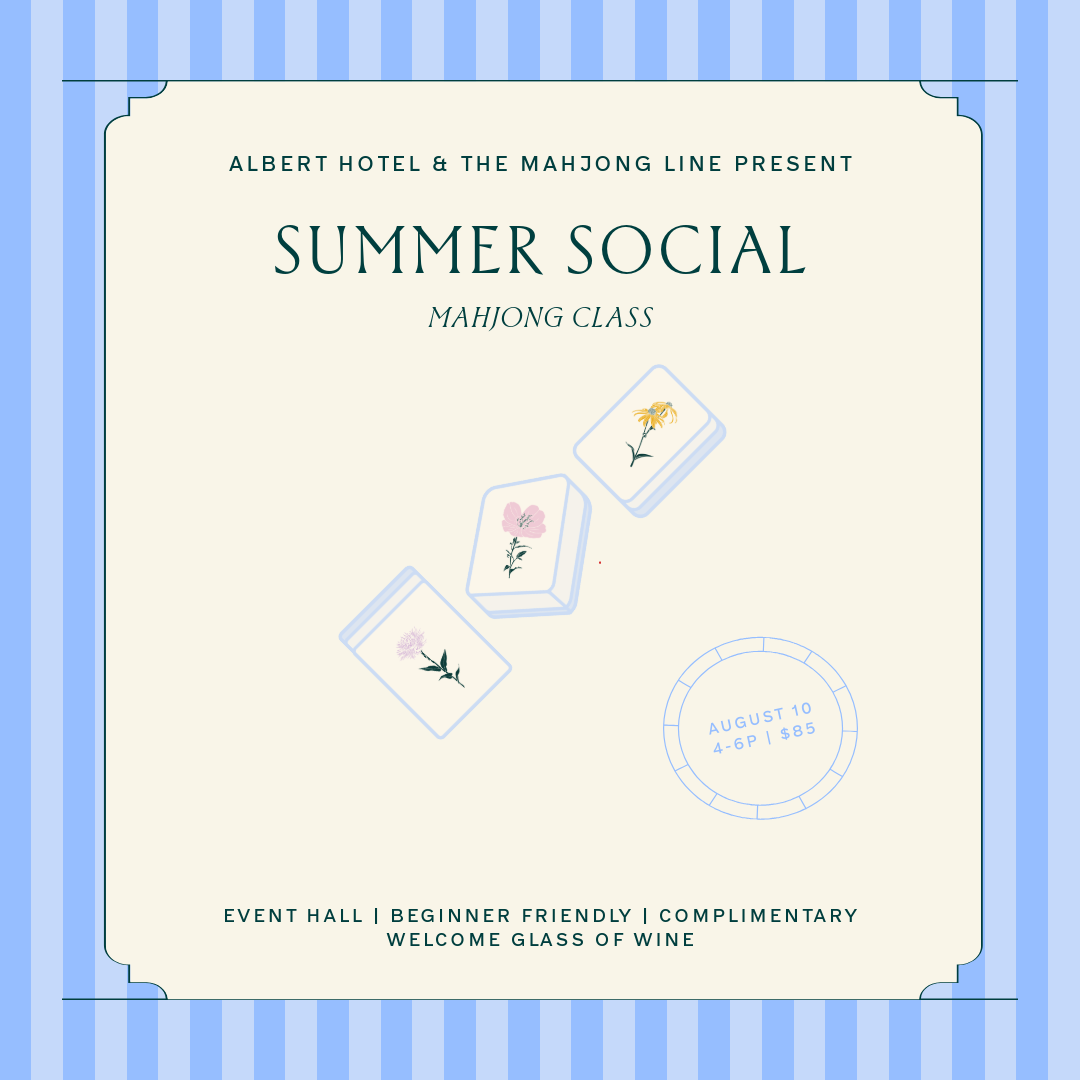 Summer Social Mahjong at Albert Hotel