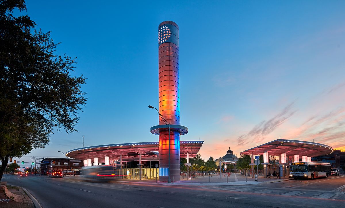 VIA Centro Plaza | Perkins Eastman with Ford, Powell & Carson creative structural engineering in support of architecture