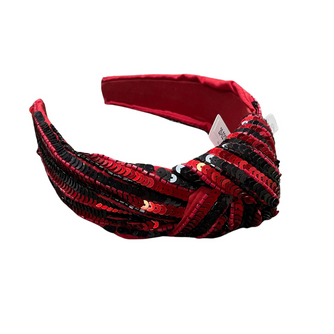 Red and Black Headband