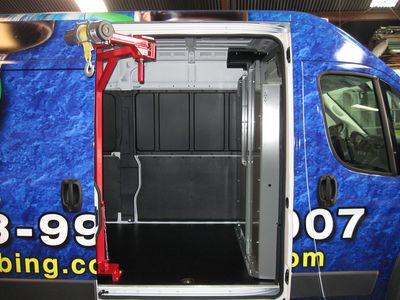 Cargo Van Bulkhead installation in Houston, Texas