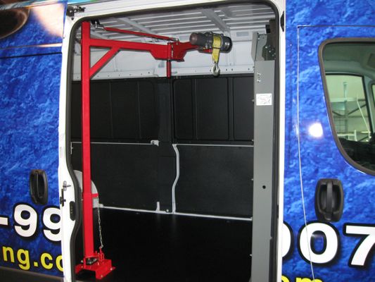 Commercial Van Accessories and Upfitting Houston