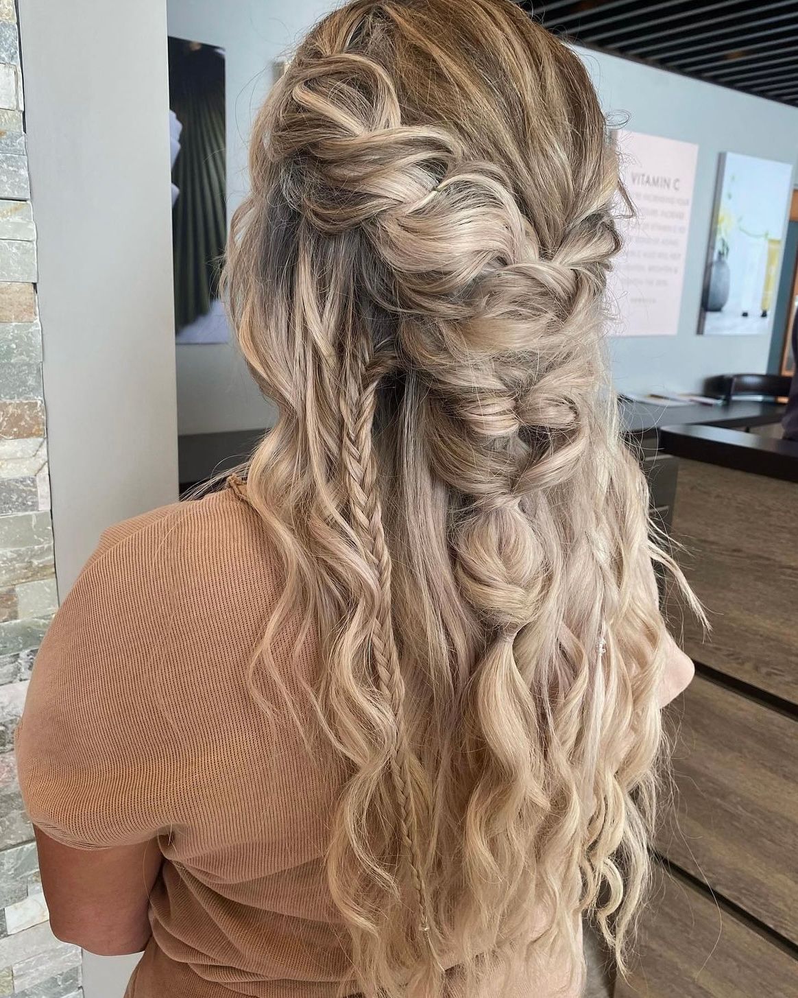 boho bridal hairstyles Milwaukee