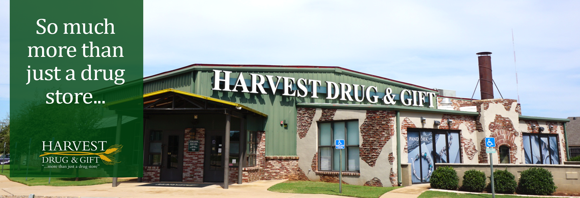 Harvest Drug & Gift storefront
