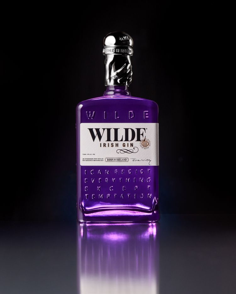 Bottle of Wilde Irish Gin