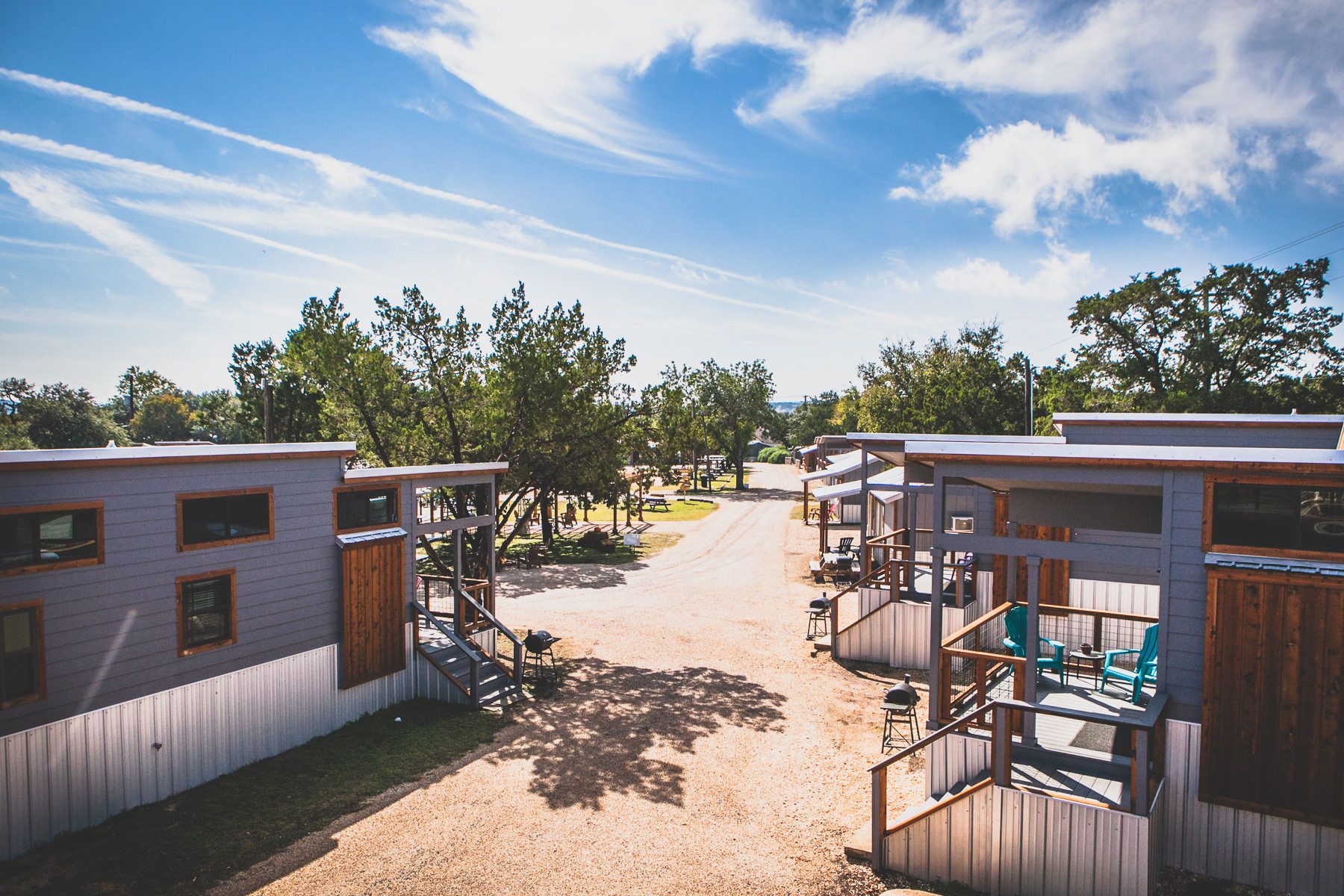 Modern Glamping Campground in Canyon Lake, Texas near New Braunfels