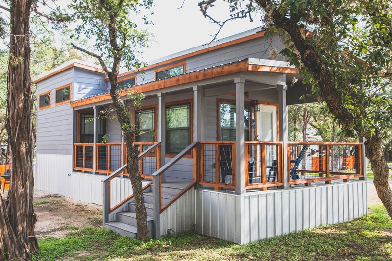 Modern Glamping Campground In Canyon Lake Texas Near New