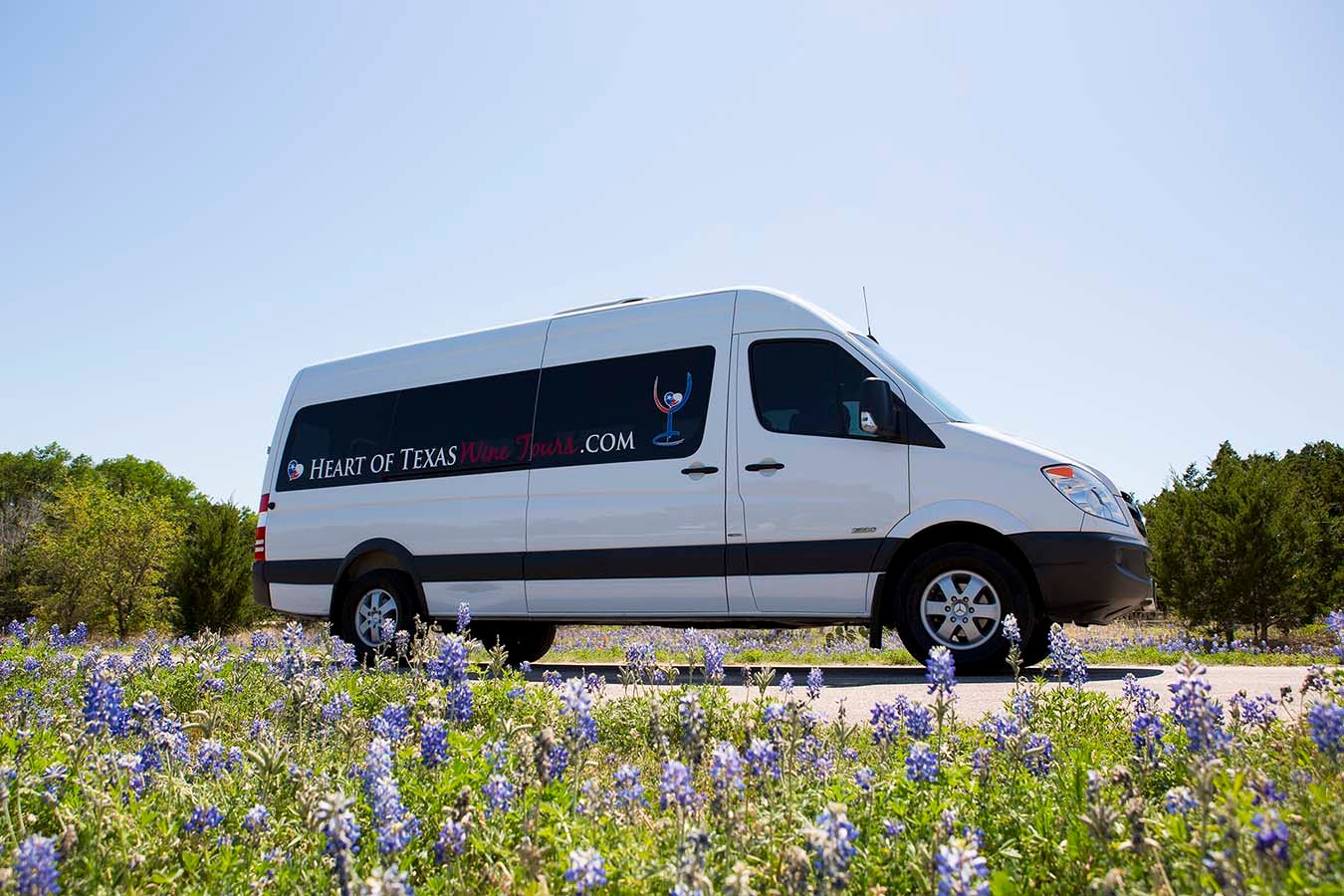 austin wine tour bus