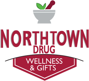Northtown Drug Mortar and Pestle Logo
