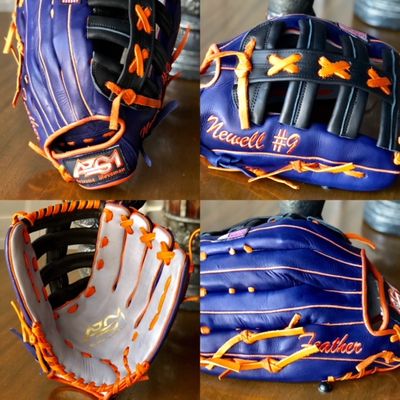 custom mens softball gloves