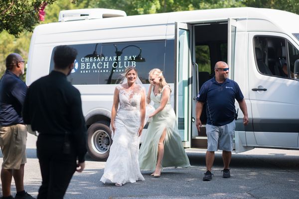 Weddings at Chesapeake bay beach club