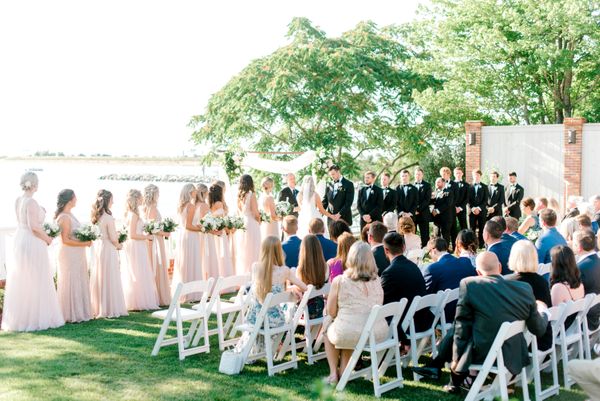 Weddings at Chesapeake bay beach club