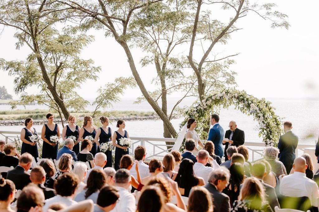 Weddings at Chesapeake bay beach club