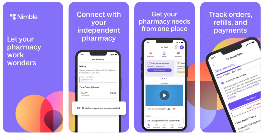 Nimble Rx App