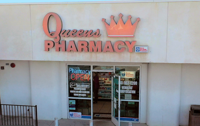 Queens Pharmacy Exterior