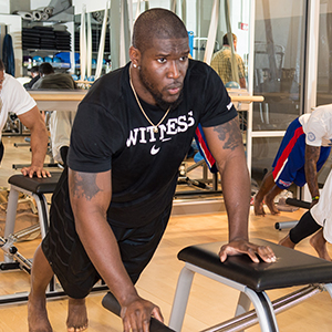 Brian Orakpo - Client Results Brian Orakpo Chair workout
