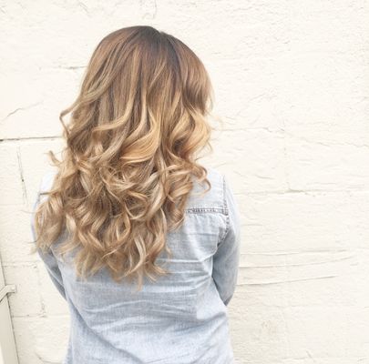 Color Correction | Buttery Blonde Color Melt | Long Hair