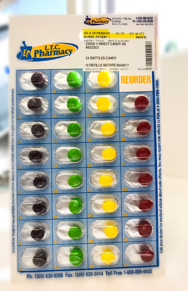 Unit dose packaging at EP Medical Equipment Pharmacy Unit dose packaging at EP Medical Equipment Pharmacy