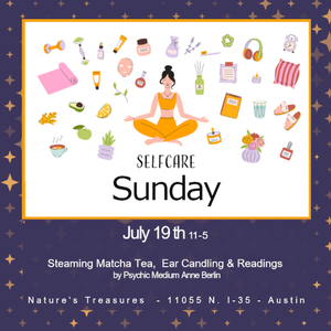 Selfcare Sunday Natures Treasures July 2026 Ad - 92 dpi -500X500px.png
