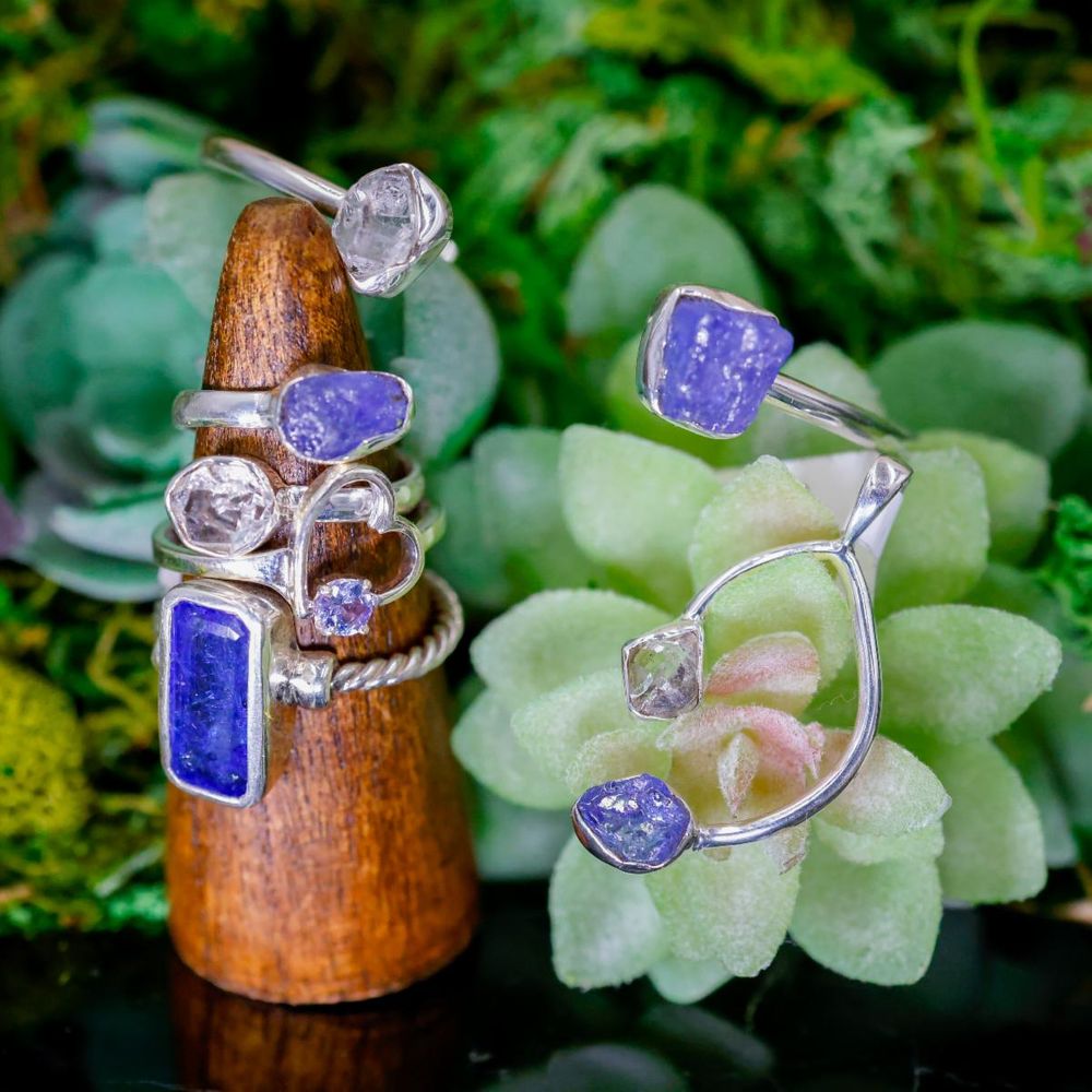Herkimer Diamond and Tanzanite Collection -02.jpg