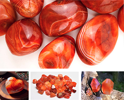 Carnelian and jasper top