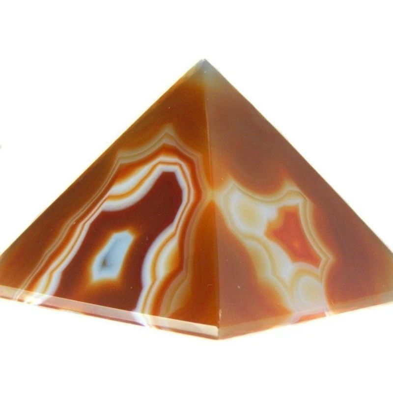 Carnelian Agate Pyramid