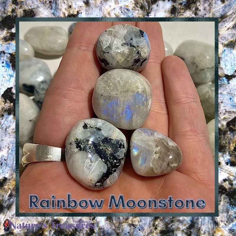 Rainbow Moonstone Stone of New Beginnings