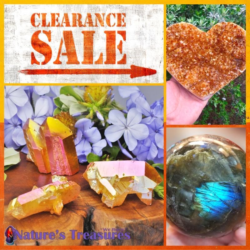 Nature's Treasures is the best place to buy crystals & minerals
