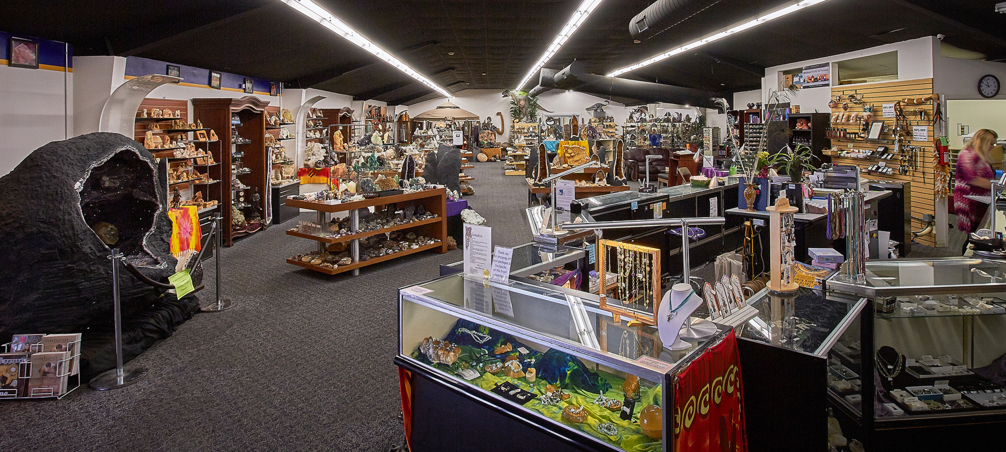 "... a spiritual haven with gleaming gems and ancient fossils …” Austin American-Statesman