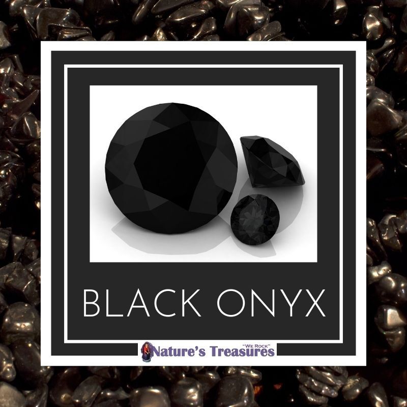 January Birthstone Black Onyx 